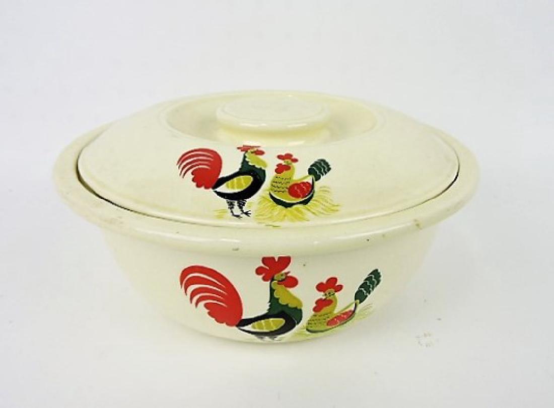 Fiesta Kitchen Kraft Oven Serve casserole with: rooster and hen