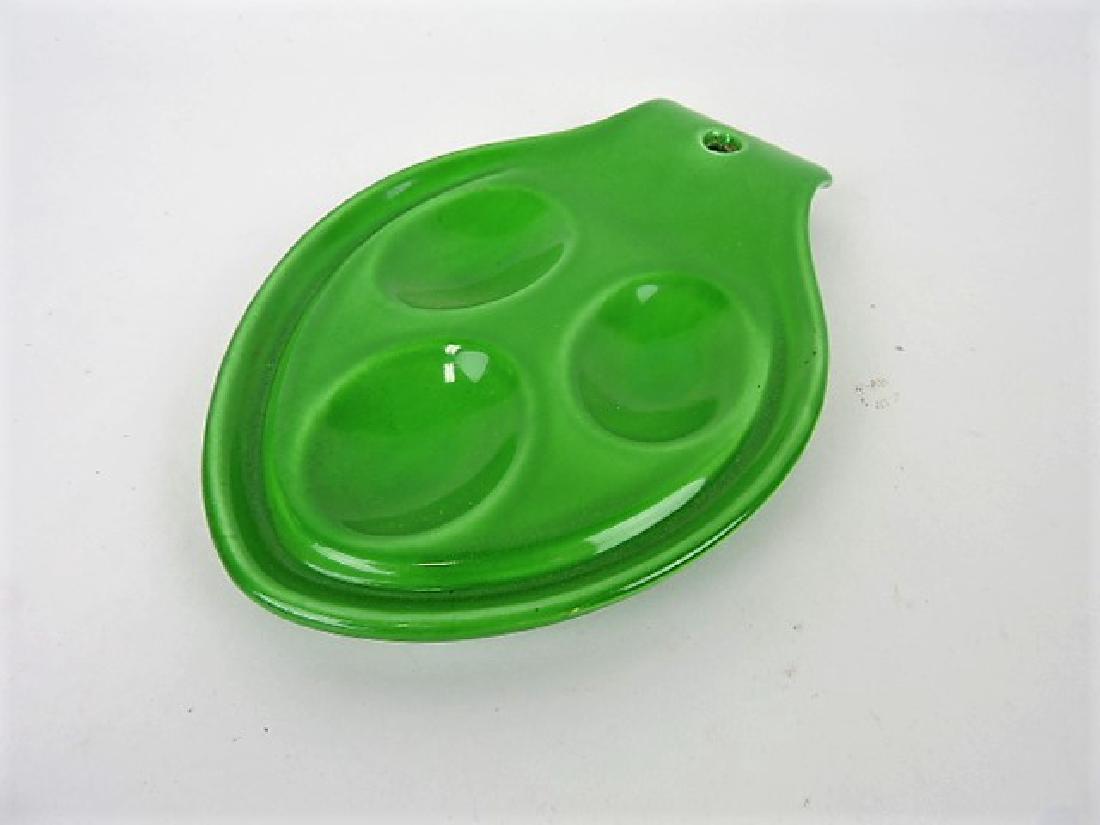 Fiesta Rhythm Rare medium green spoon rest (1 of 1)
