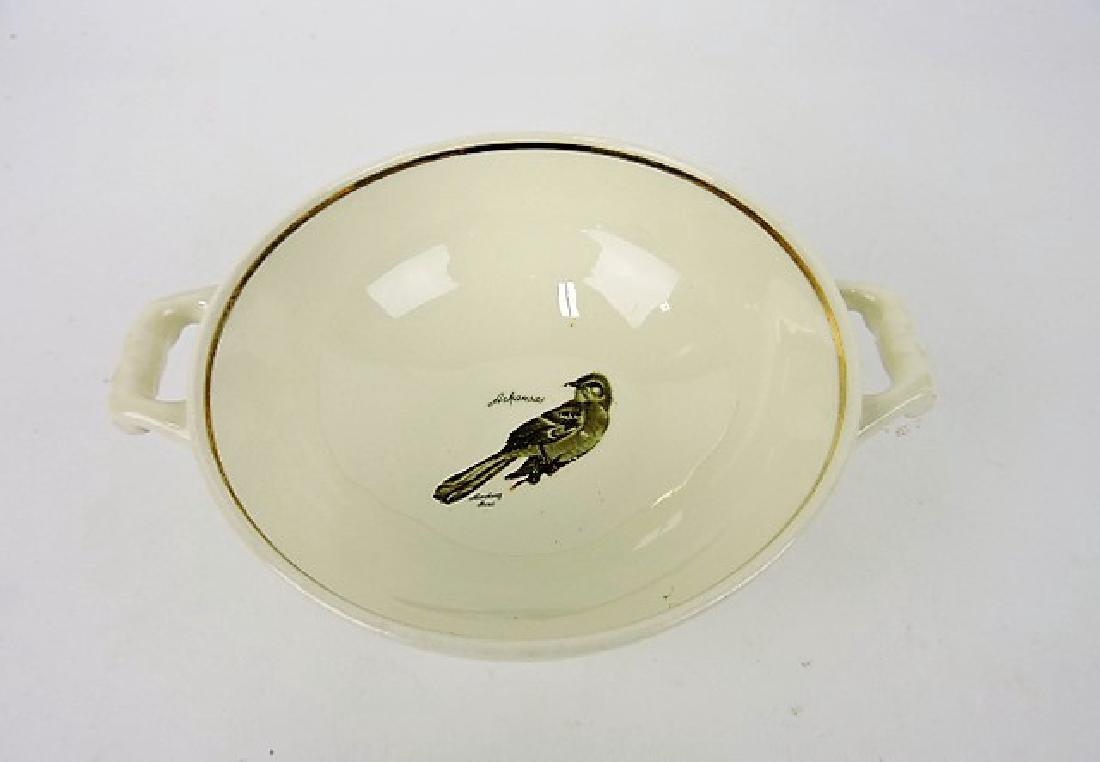 Homer Laughlin Georgian Eggshell cream soup with (1 of 2)