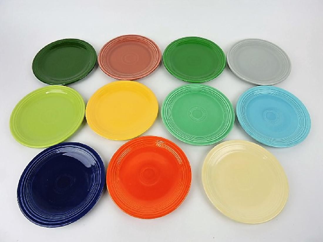 Fiesta 7" plate group, all 11 colors (1 of 1)
