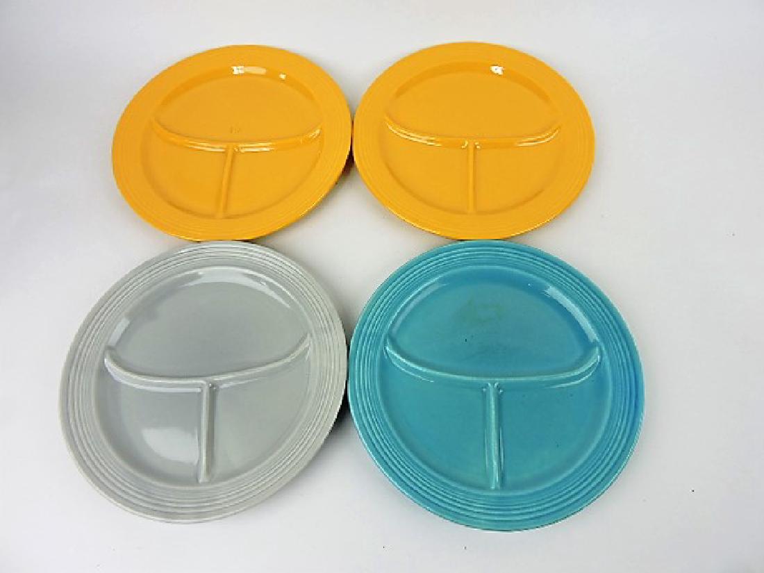 Fiesta 10 1/2" compartment plate, 4 mixed (1 of 1)