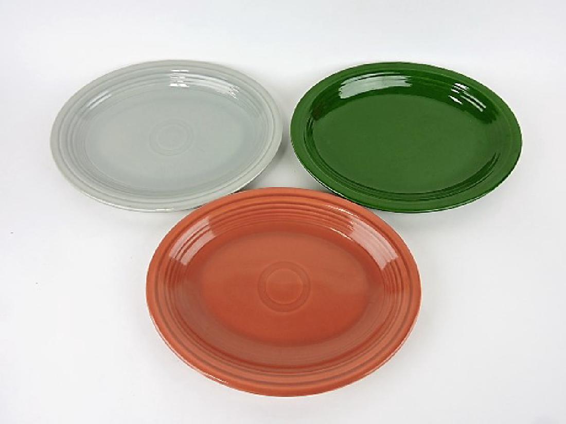 Fiesta platter group- gray, dark green, rose (1 of 1)