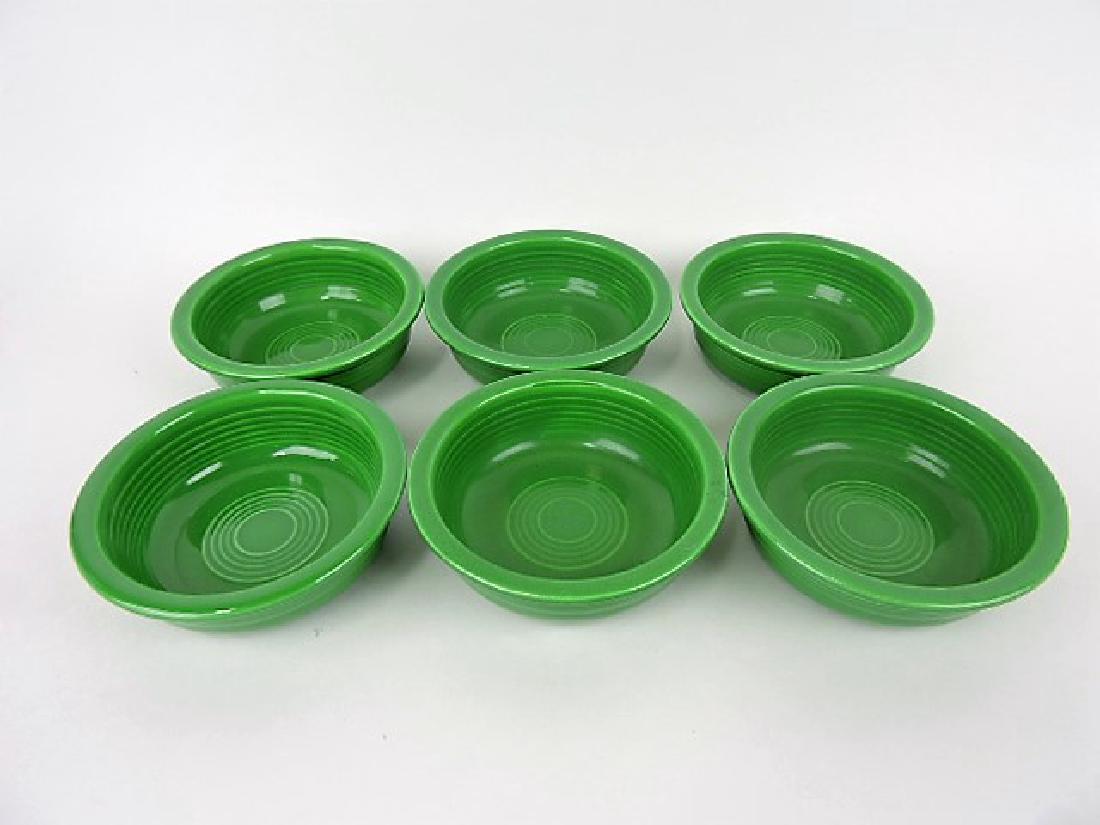 Fiesta 5 1/2" fruit bowl group, 6 medium green (1 of 1)