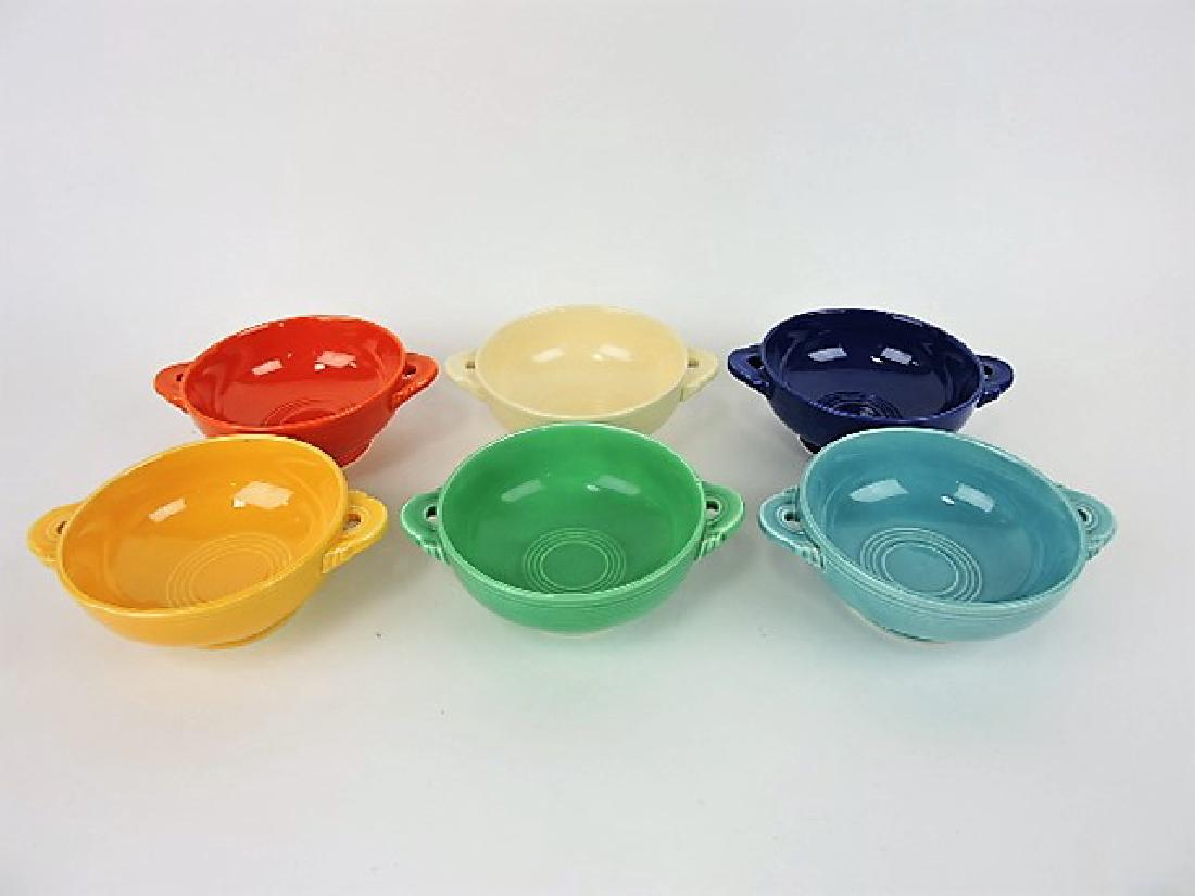 Fiesta cream soup group, original 6 colors, nick (1 of 1)