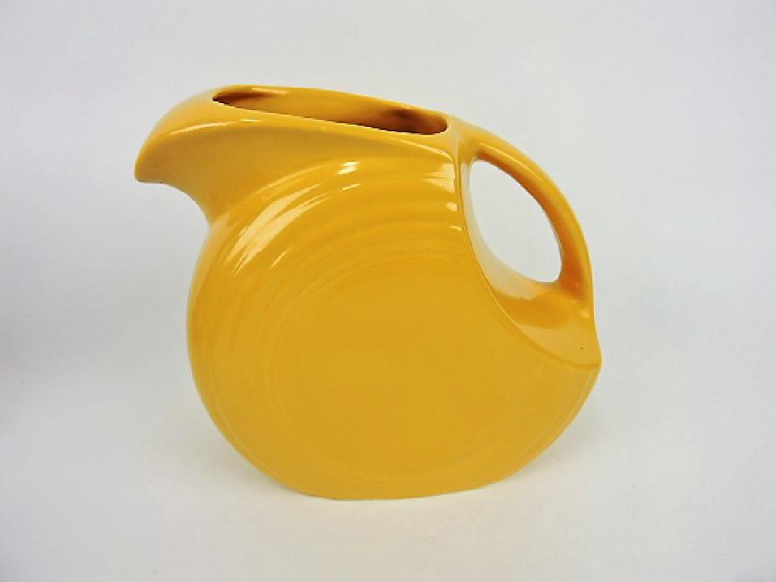 Fiesta disk water pitcher, yellow (1 of 1)