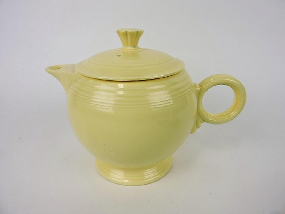 Fiesta large teapot, ivory (1 of 1)