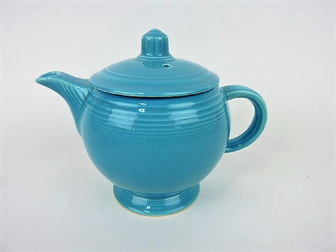 Fiesta medium teapot, turquoise (1 of 1)