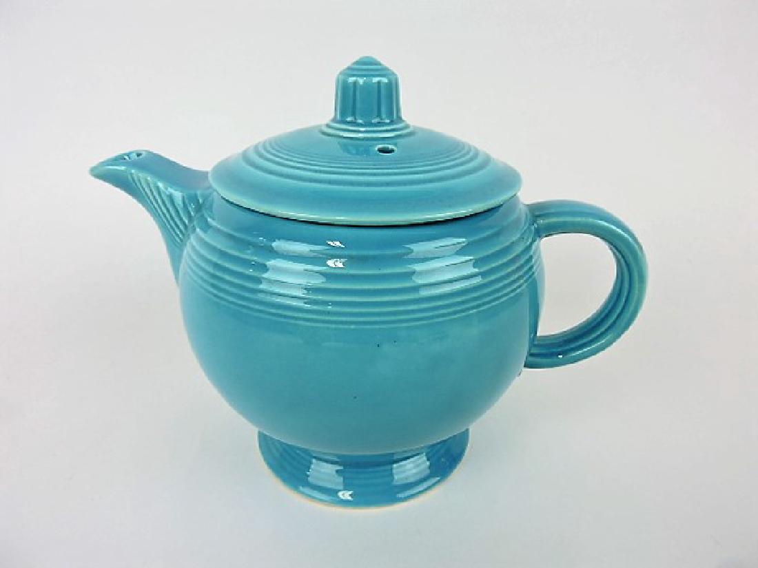 Fiesta medium teapot, turquoise (1 of 1)