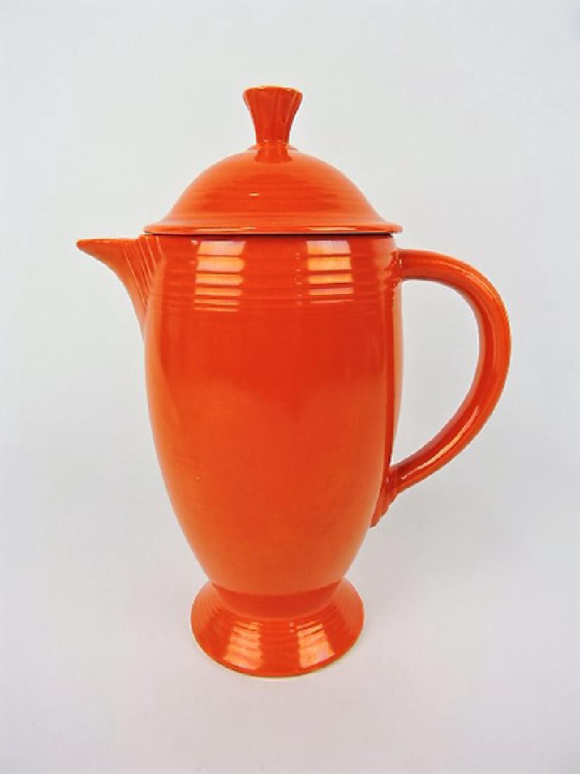 Fiesta coffee pot, red (1 of 1)