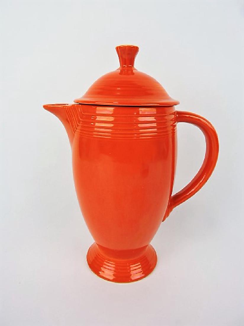 Fiesta coffee pot, red (1 of 1)