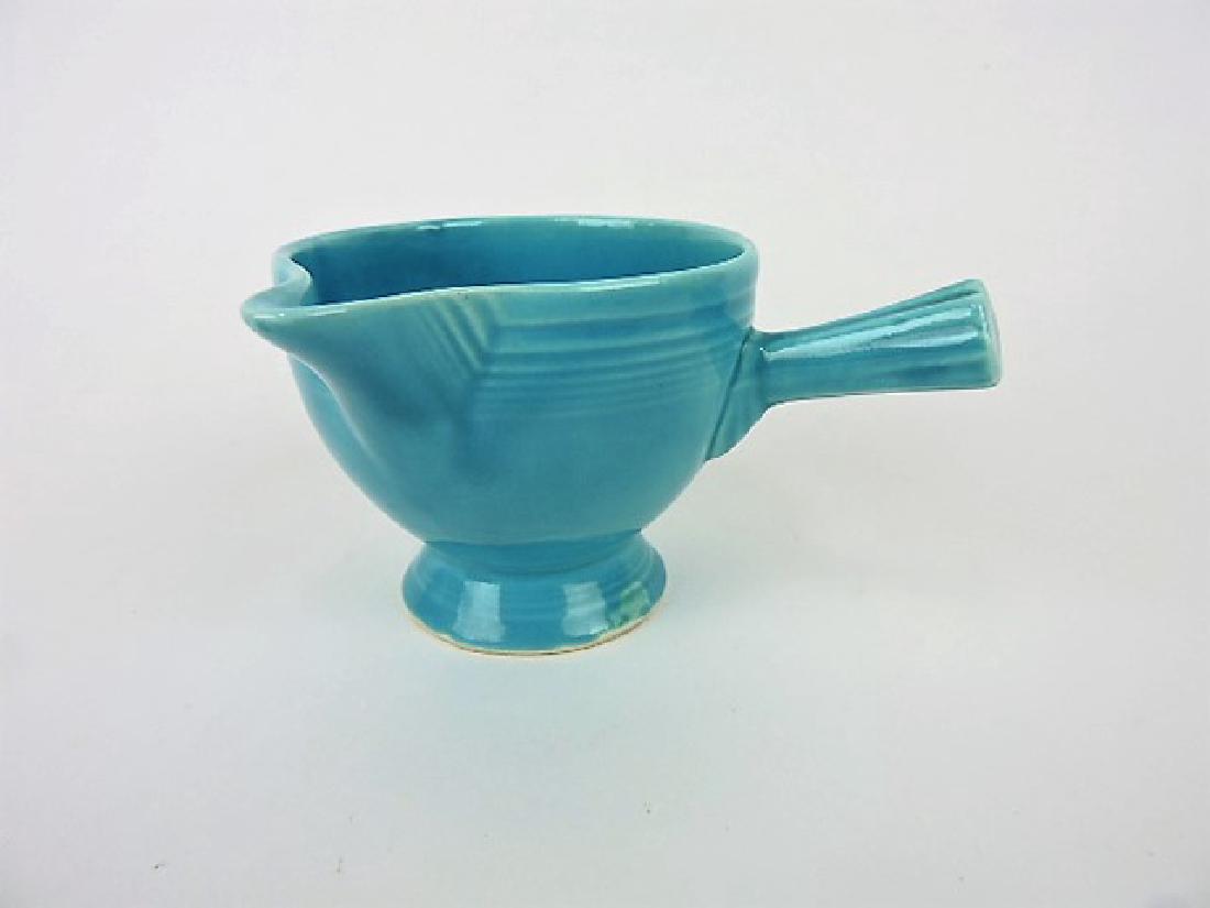 Fiesta stick handled creamer, turquoise (1 of 1)
