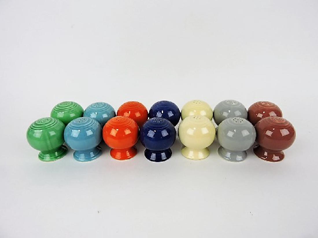 Fiesta salt & pepper, group, 7 pair (1 of 1)