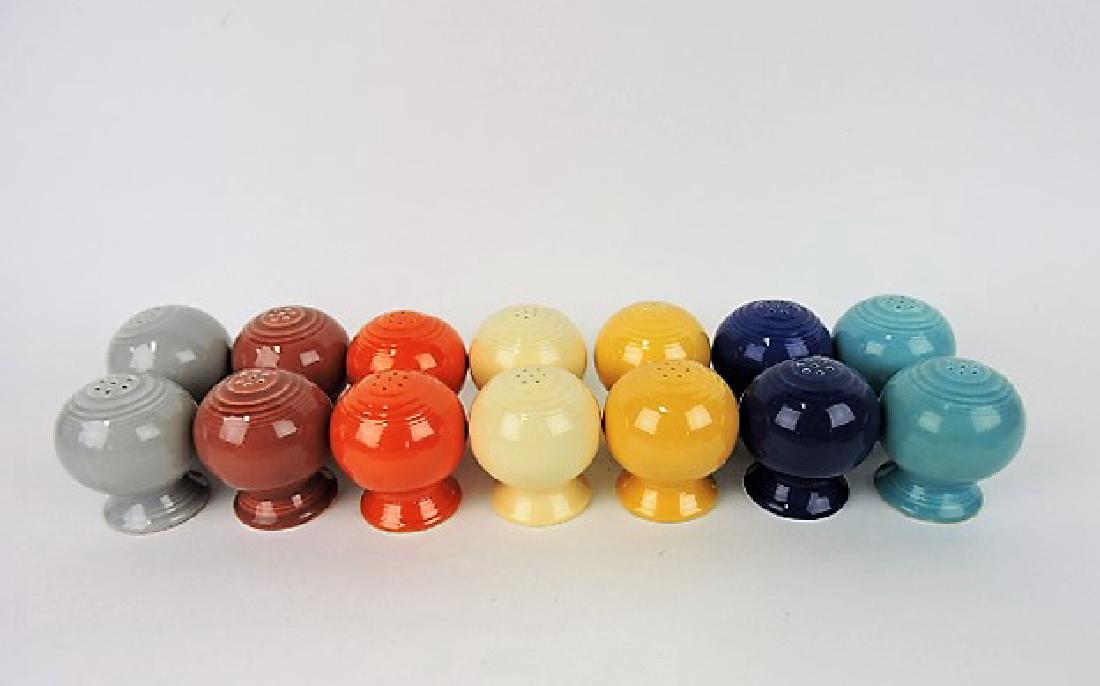 Fiesta salt & pepper, group, 7 pair (1 of 1)