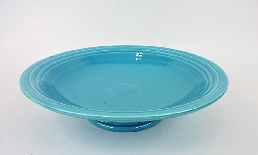 Fiesta 12" compote, turquoise (1 of 1)