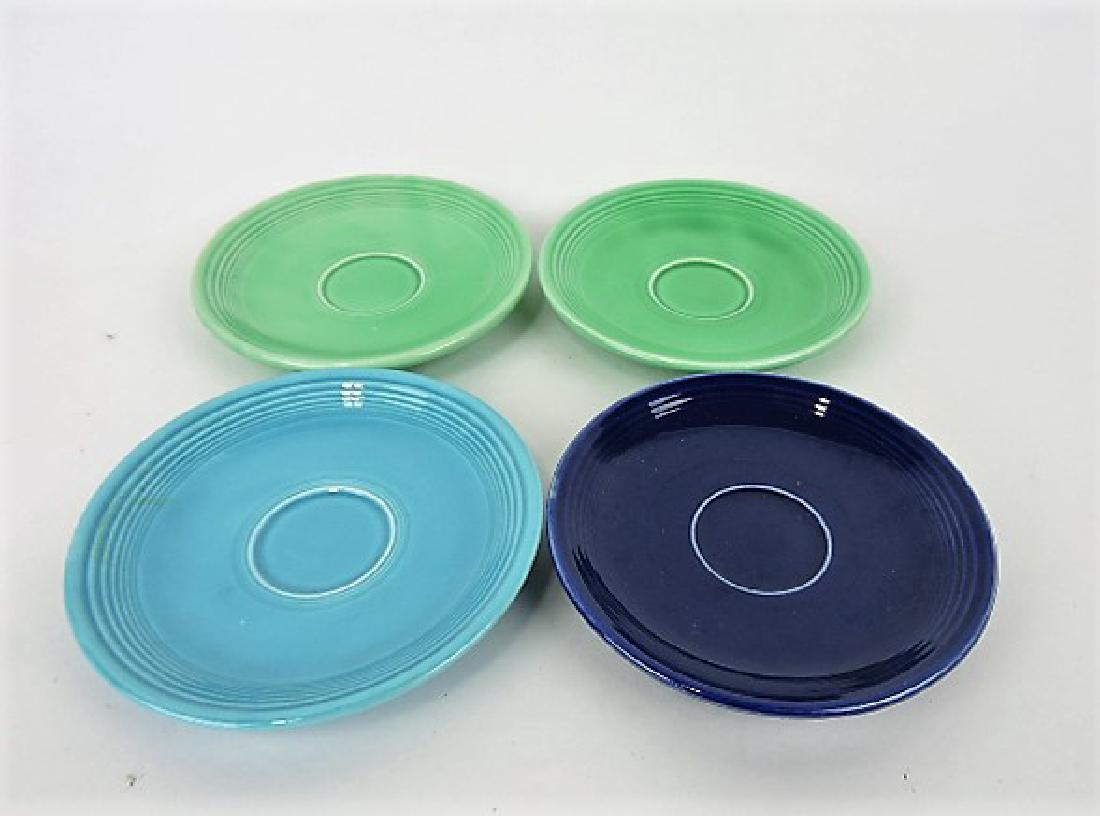 Fiesta demitasse saucer group, 4 mixed colors (1 of 1)