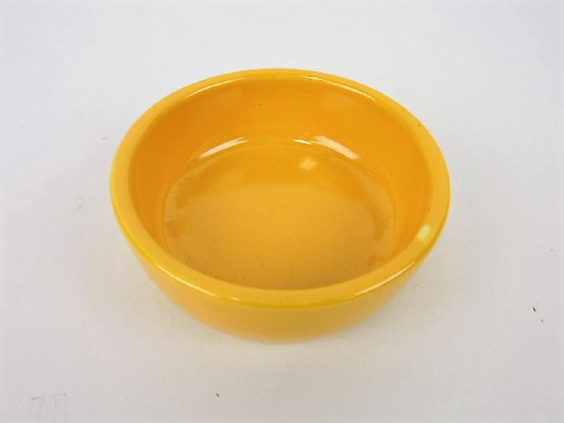 Fiesta relish tray center insert, yellow (1 of 1)