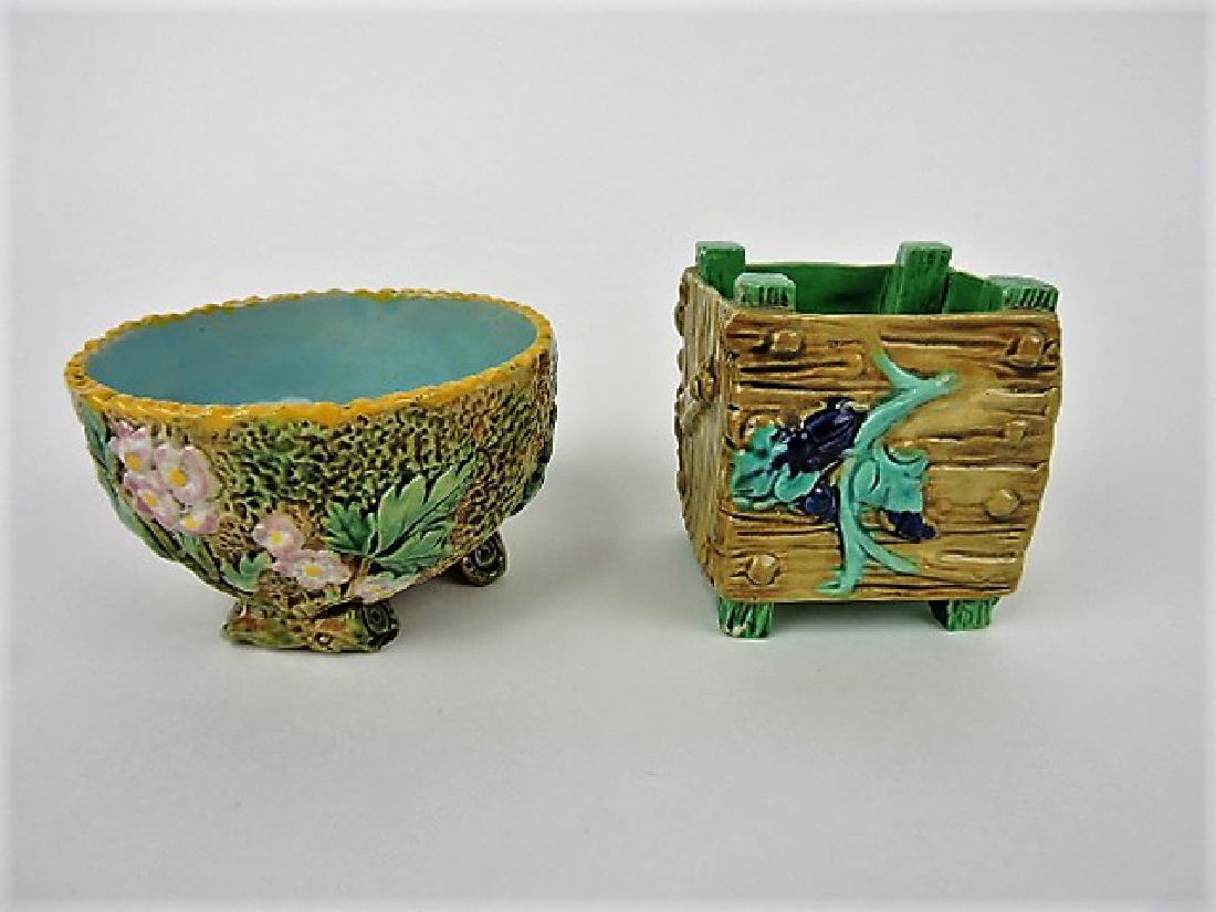 George Jones majolica rustic sugar and Royal (1 of 1)