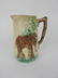 Majolica "Jumbo" pitcher, 7 1/2