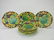 Alcock majolica 10 piece dessert set with 11"