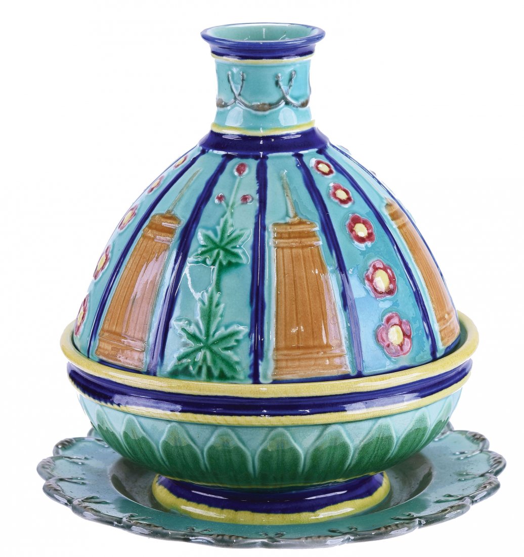 Rare Wedgwood Three Piece Butter Dish Butter (1 of 1)