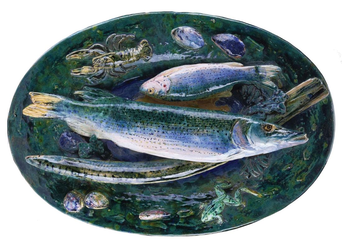 Monumental Alfred Renoleau "Palissy"™ Plaque Signed (1 of 1)