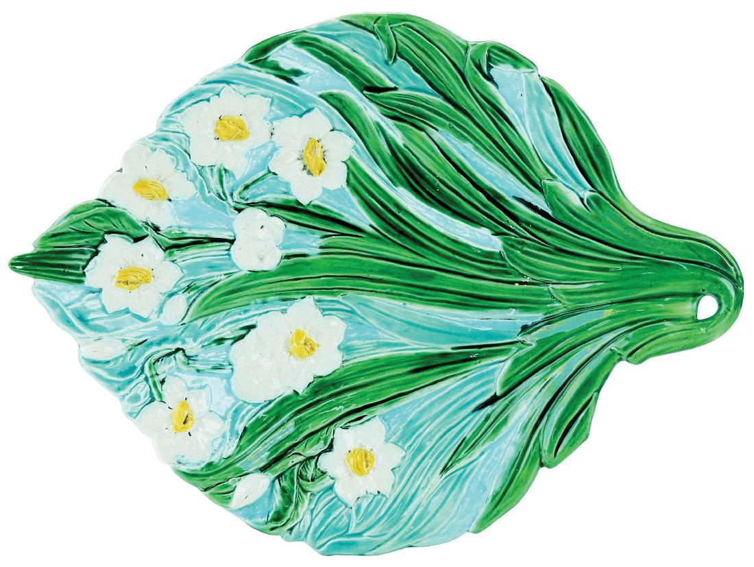 Very Rare Large Joseph Holdcroft Majolica Serving (1 of 1)