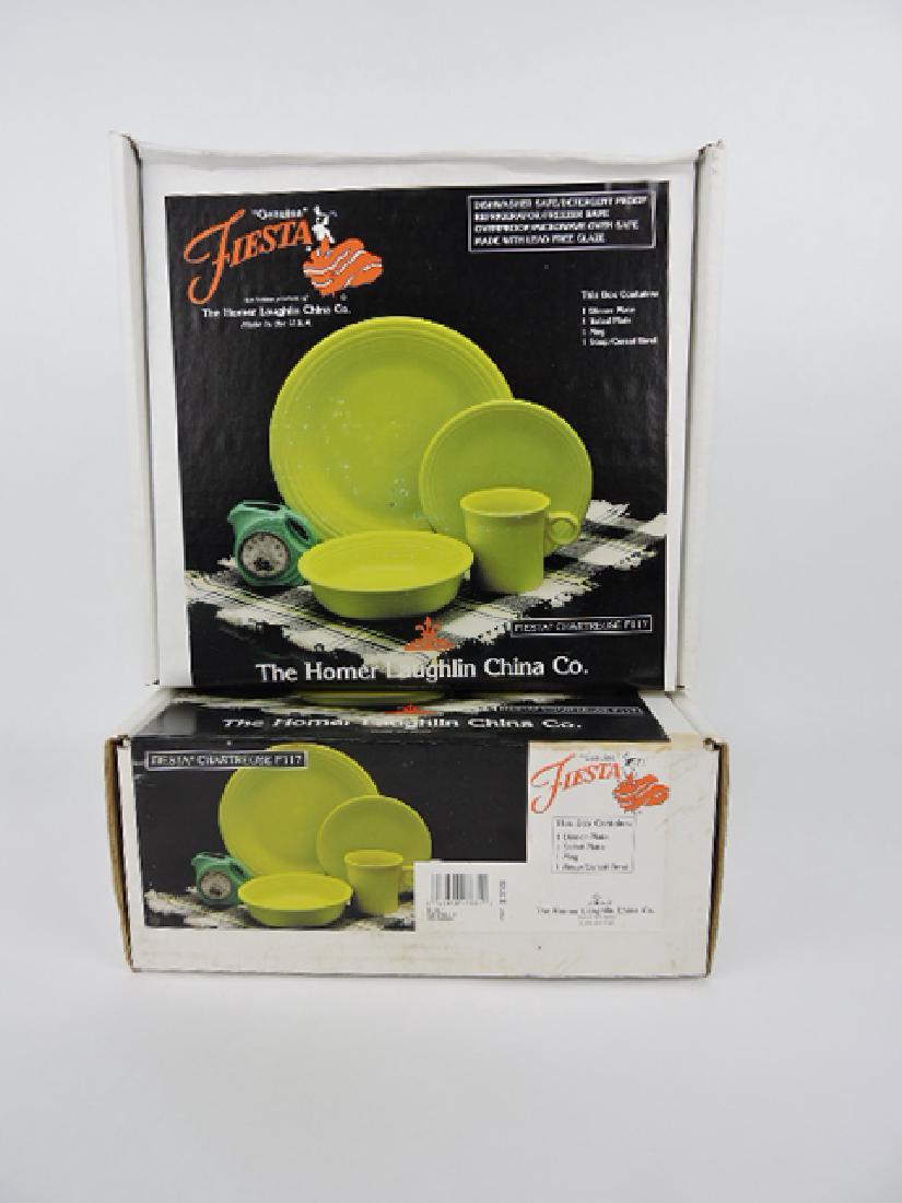 Fiesta Post 86 chartreuse  lot of two (1 of 1)