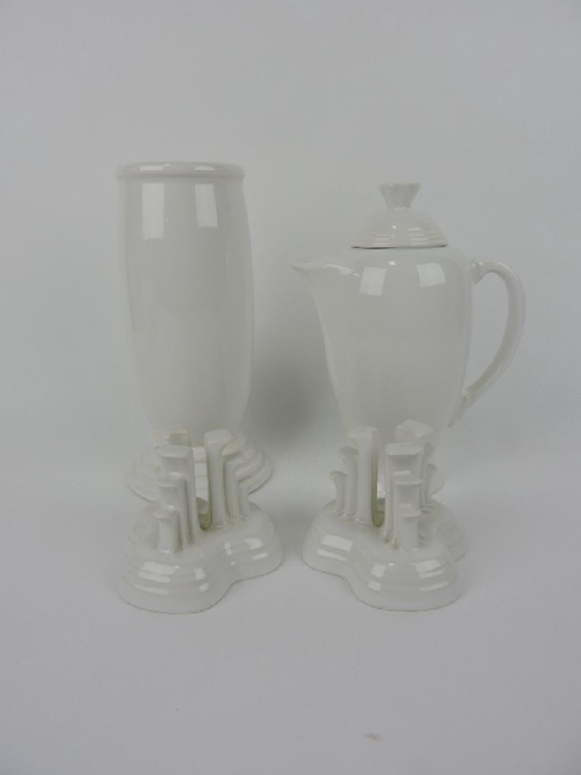 Fiesta Post 86 white coffee server, (1 of 1)
