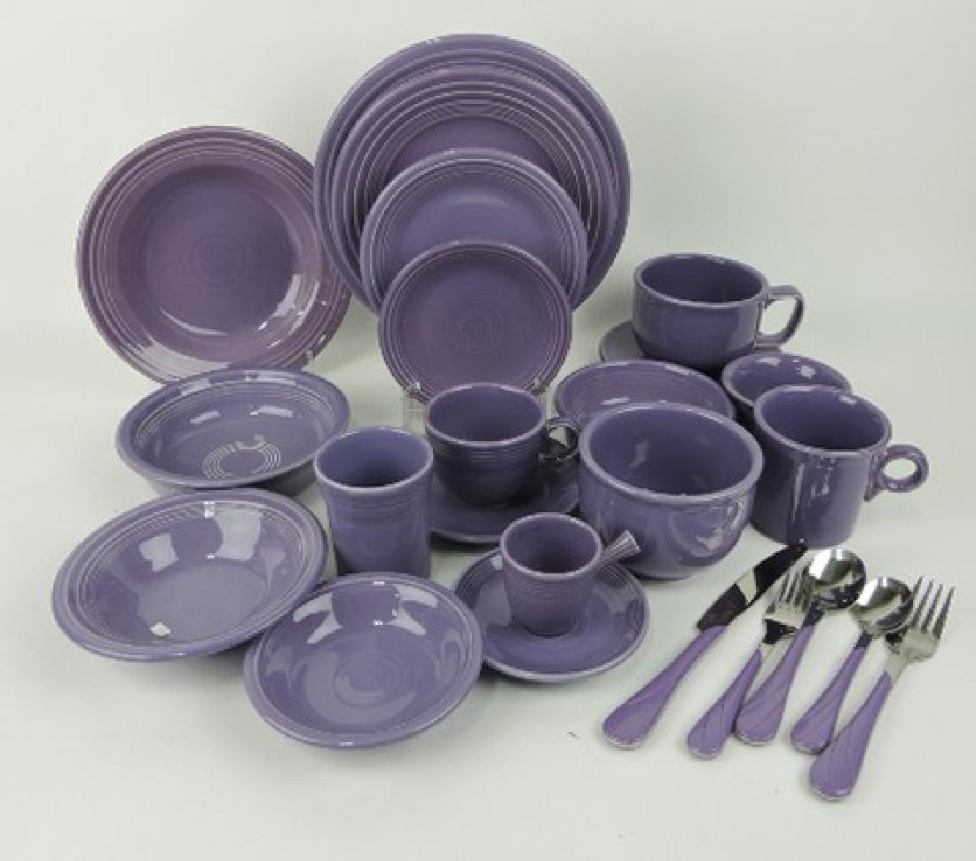 Fiesta Post 86 lilac 19 pc place setting (1 of 1)