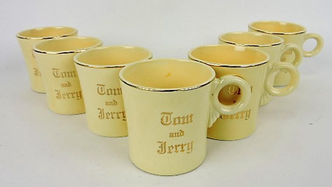 Fiesta Tom and Jerry set of 7 ring handled: mugs