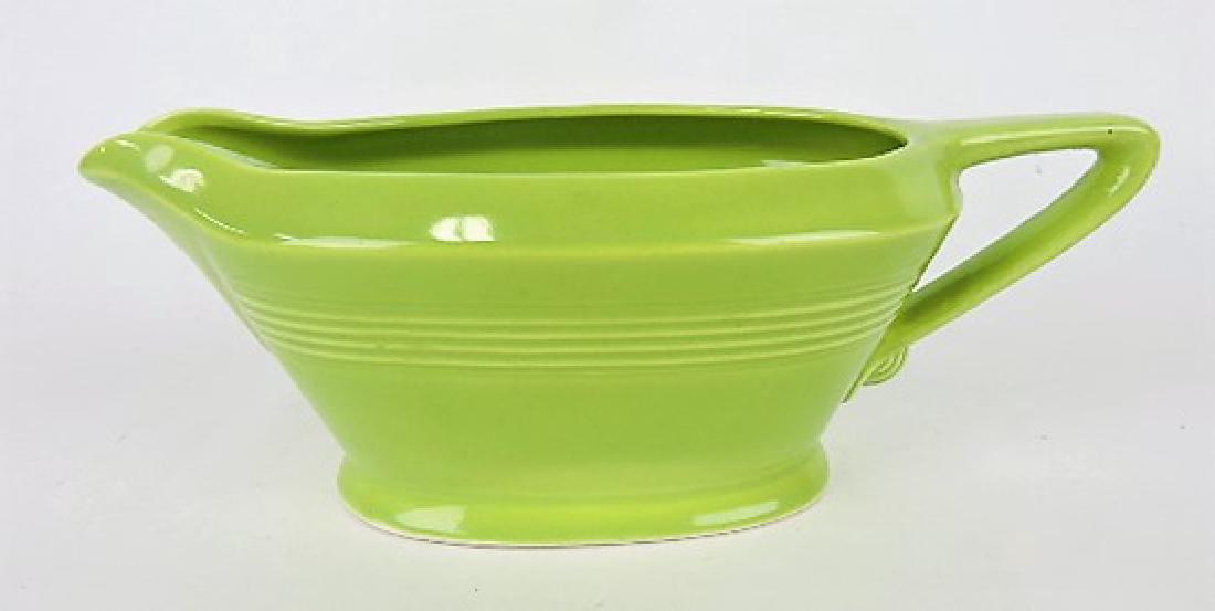 Fiesta Harlequin chartreuse sauce boat (1 of 1)