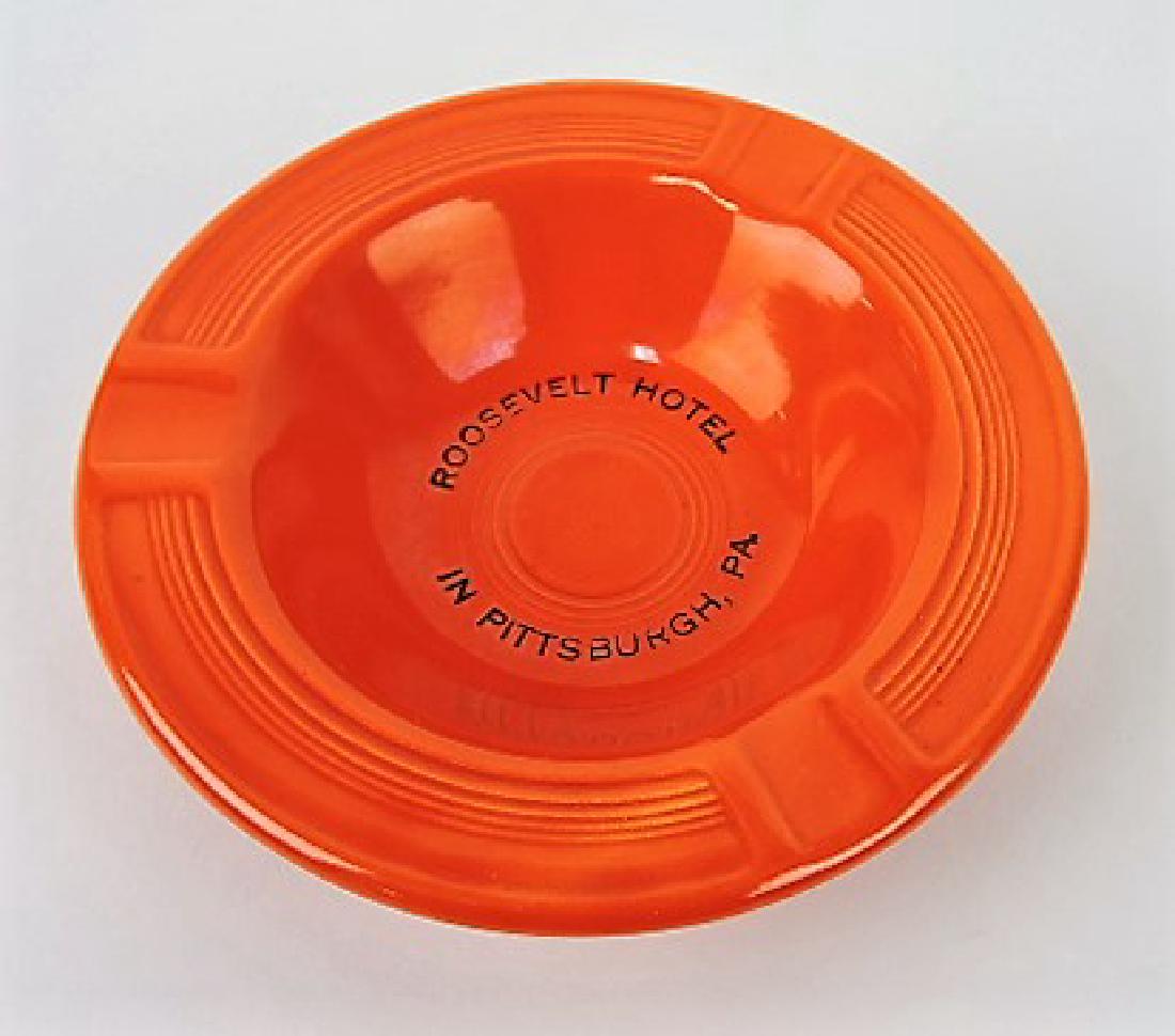 Fiesta ashtray, red -  "Roosevelt Hotel, (1 of 1)