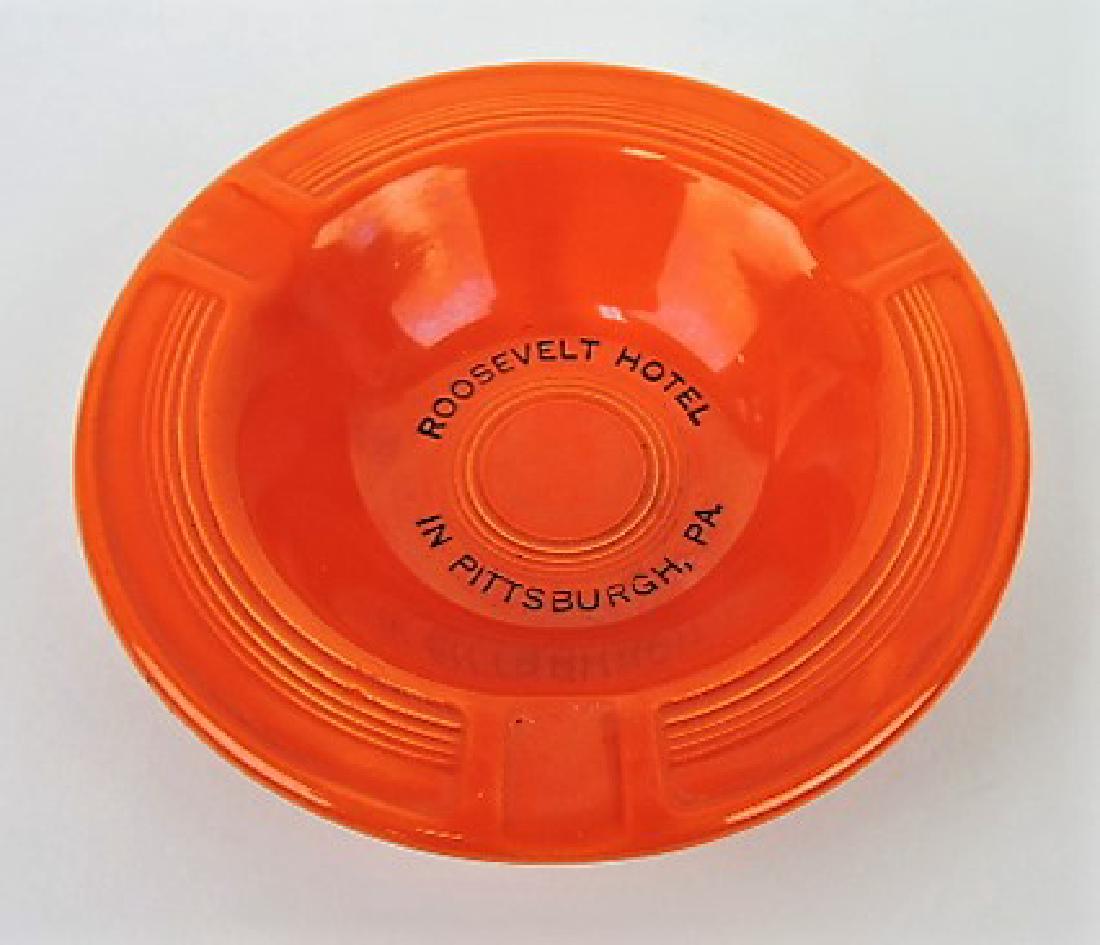 Fiesta ashtray, red -  "Roosevelt Hotel, (1 of 1)