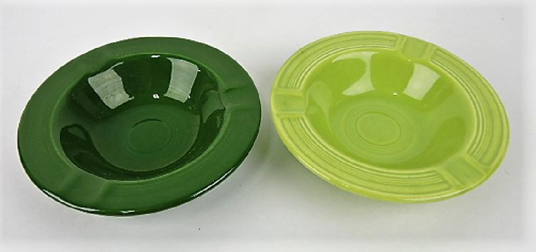Fiesta ashtray group: chartreuse, dark green (1 of 1)