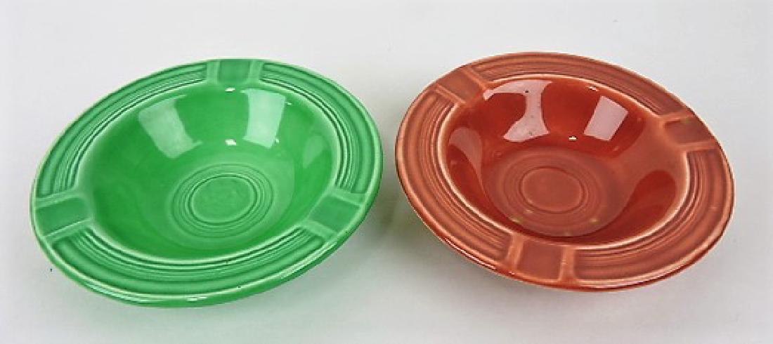 Fiesta ashtray group: rose & green (1 of 1)