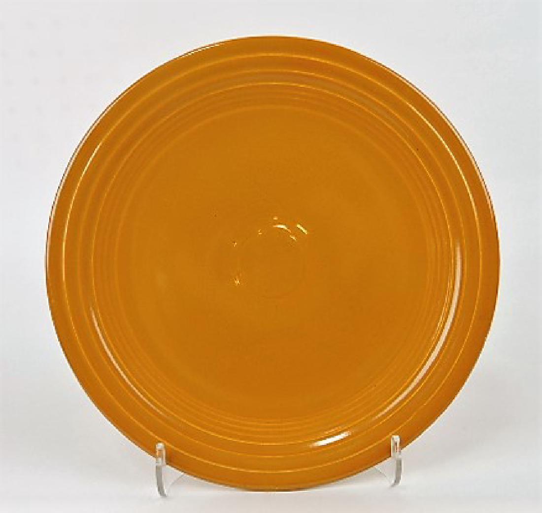 Rare Fiesta 9" plate, trial glaze plate (1 of 2)