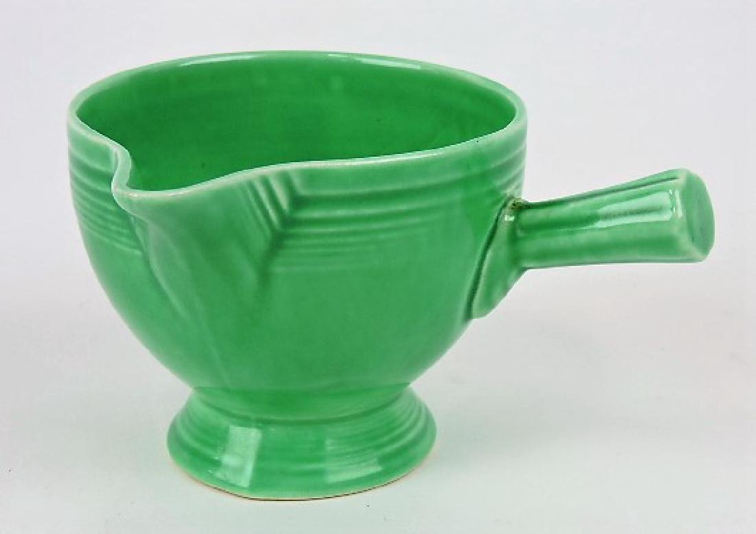 Fiesta stick handled creamer, green (1 of 1)
