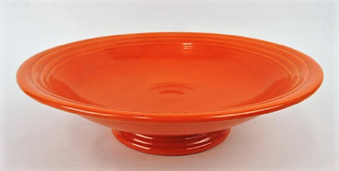 Fiesta 12" fruit compote, red (1 of 1)