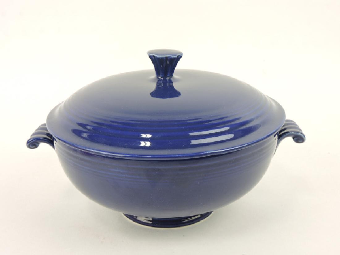 Fiesta casserole, cobalt: .