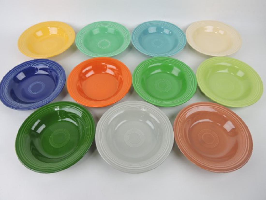 Fiesta deep plate group: all 11 colors (1 of 1)