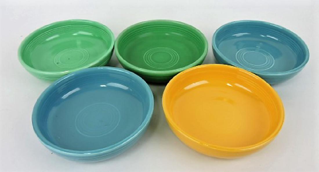 Fiesta 6" dessert bowl group, 5 mixed colors (1 of 1)