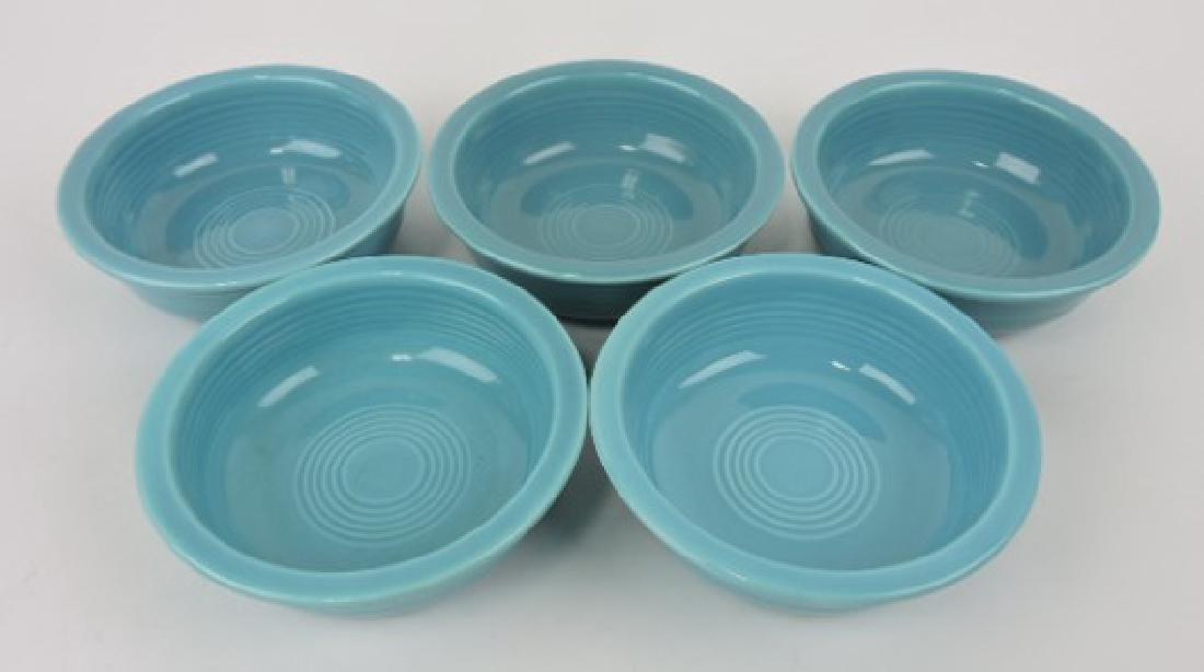 Fiesta 5 1/2" fruit bowl group, 5 turquoise (1 of 1)