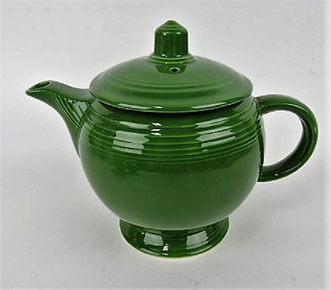 Fiesta medium teapot, dark green, lid (1 of 1)
