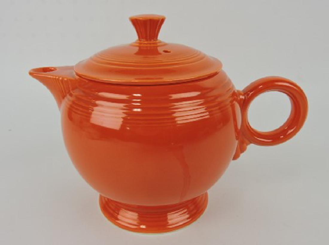 Fiesta large teapot, red (1 of 1)