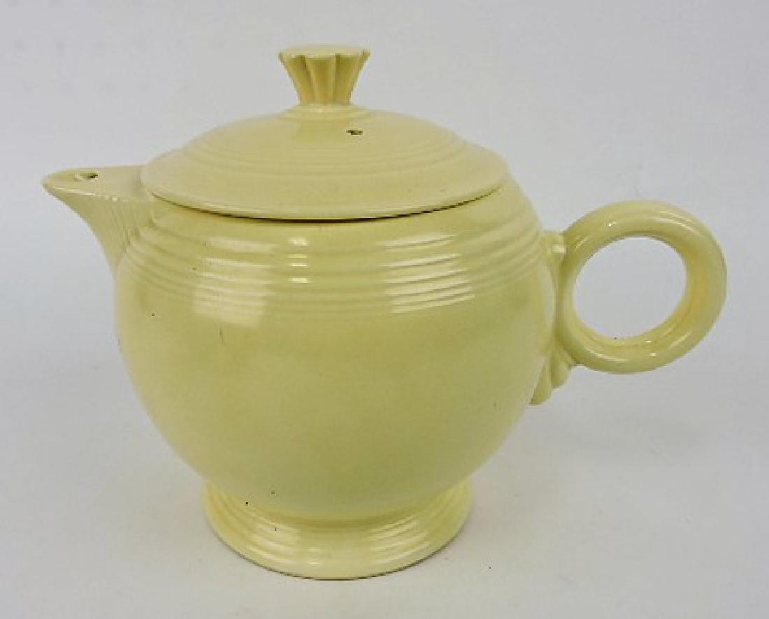 Fiesta large teapot, ivory (1 of 1)