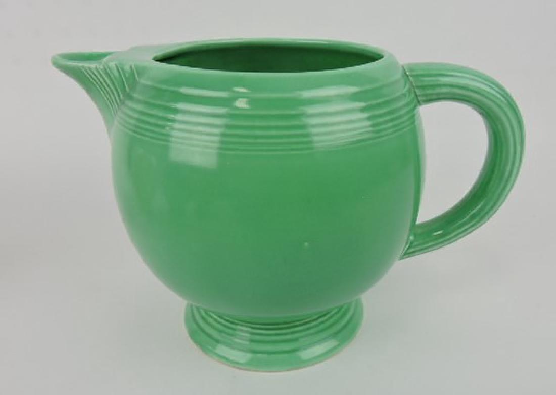 Fiesta ice lip pitcher, green (1 of 1)