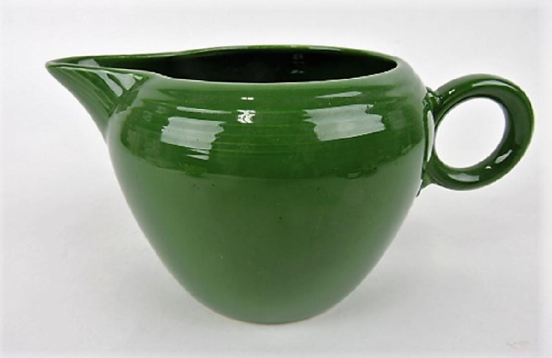 Fiesta two pint jug, dark green (1 of 1)