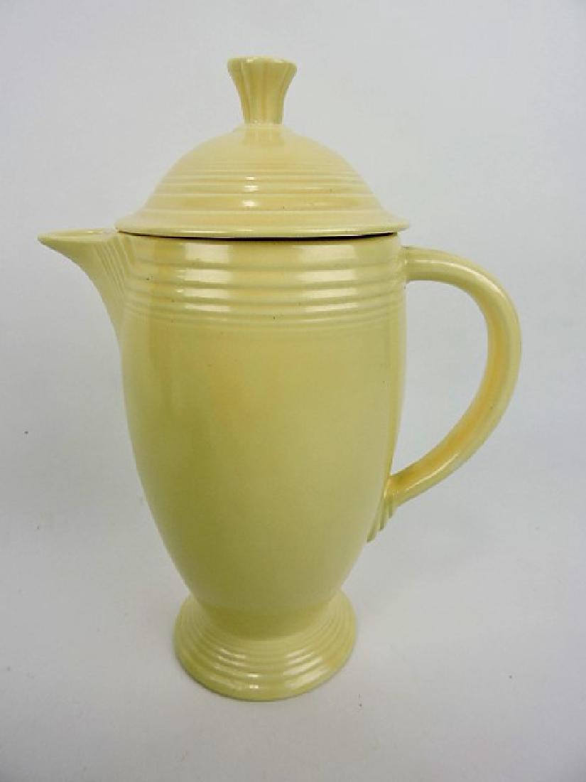 Fiesta coffee pot, ivory (1 of 1)