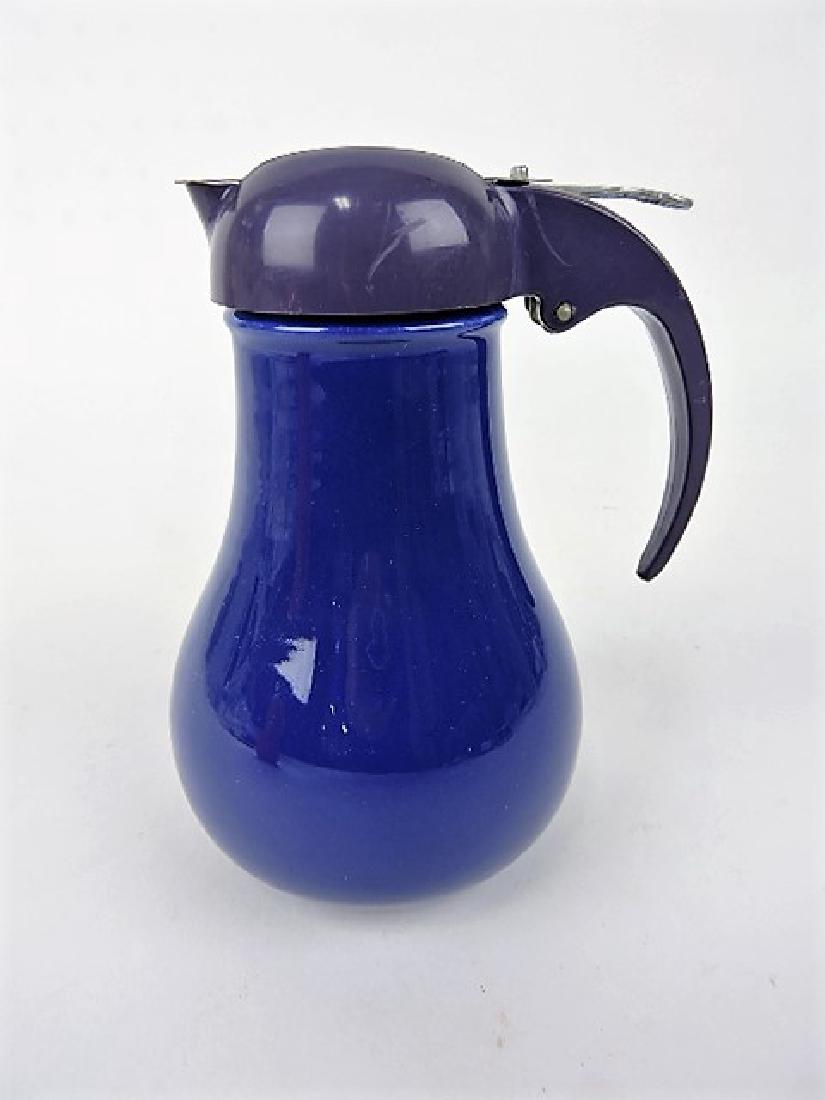 Fiesta syrup pitcher, cobalt (1 of 1)