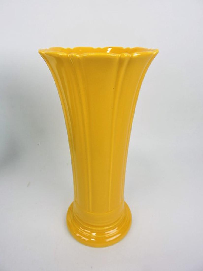 Fiesta 12" flower vase, yellow (1 of 1)